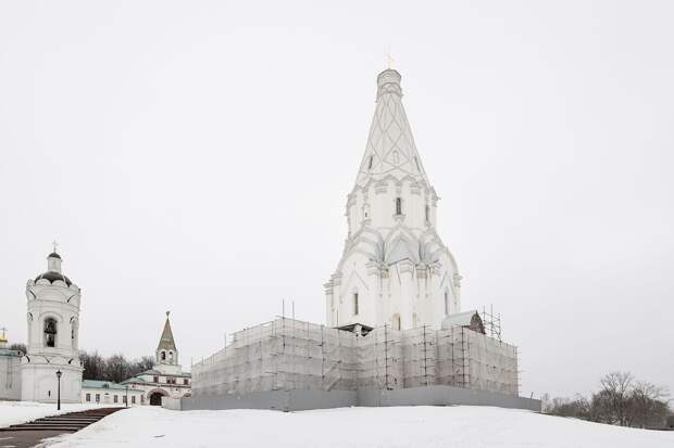 В Москве отреставрировали фасады церкви Вознесения Господня