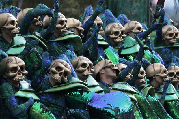 День мертвых в Мехико 2018