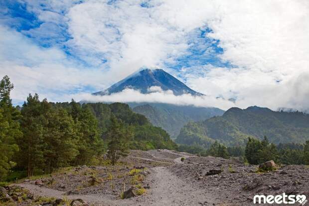 Java, Indonesia Java volcano