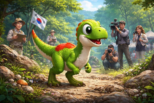 В Южной Корее нашли новый вид динозавров и назвали в честь персонажа мультфильмов