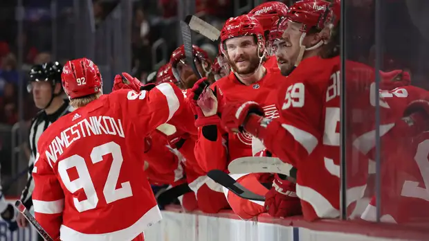 Шайба Наместникова помогла «Детройту» обыграть «Финикс»