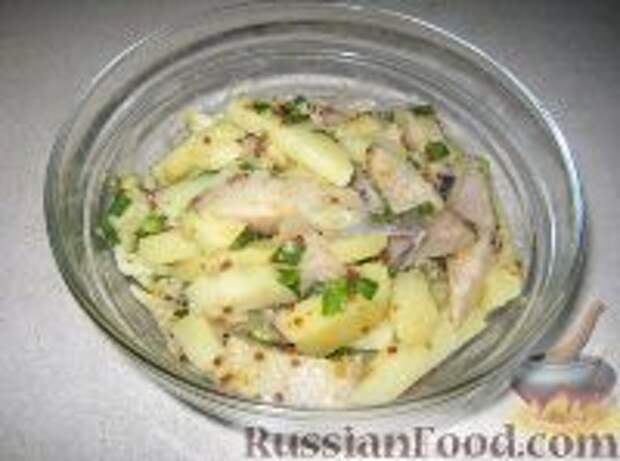 Фото к рецепту: Салат селедочный Фото к рецепту: Салат селедочный