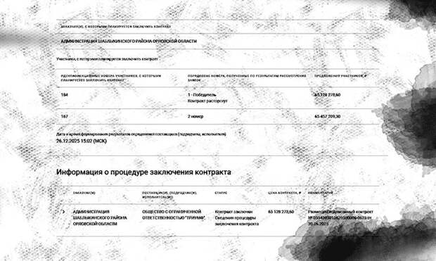 В Орловской области расторгнут контракт на благоустройство по проекту «Тропой рубиновой лани»