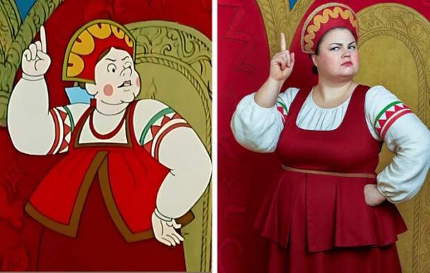 Повариха, «Сказка о царе Салтане»