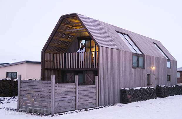 Дома в стиле Barn house