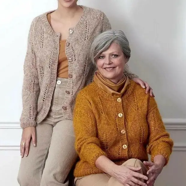 «Женственно и красиво!» — 6 ажурных кофточек спицами