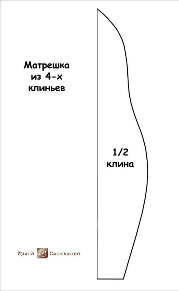 МК: матрешка из ткани