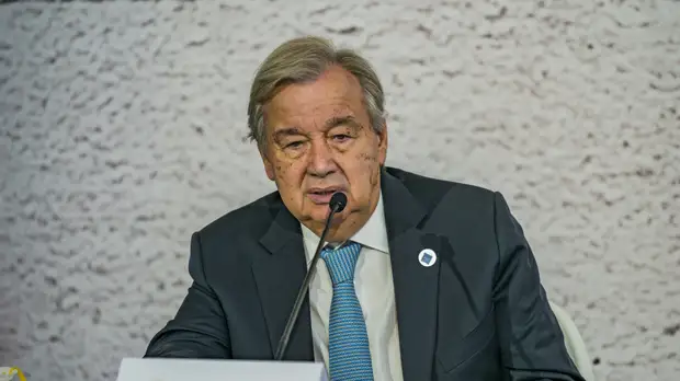 Генсек ООН пообещал приложить максимум усилий для снижения напряжённости вокруг Украины