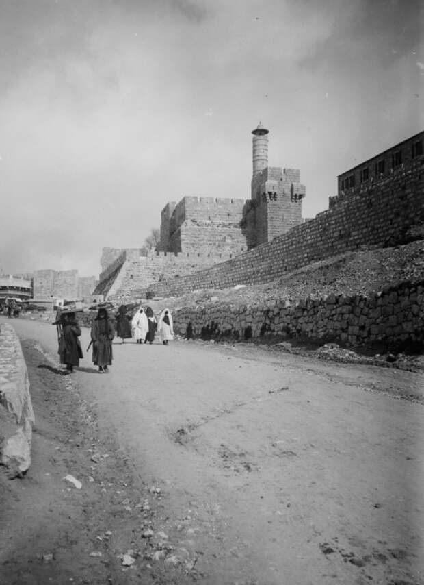 Исторический город Иерусалим, 1900 год.