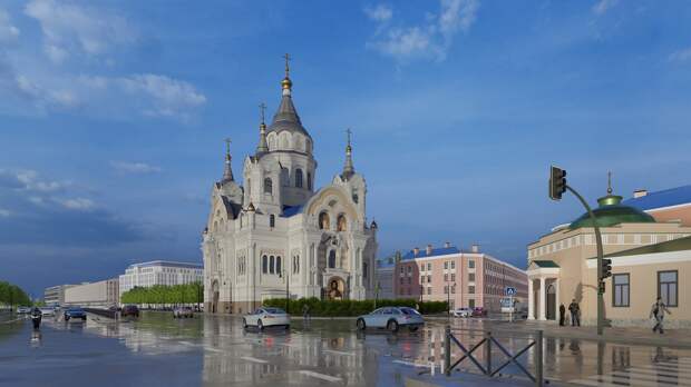 Храм Бориса и Глеба на Синопской набережной: возвращение потерянного акцента Северной столицы