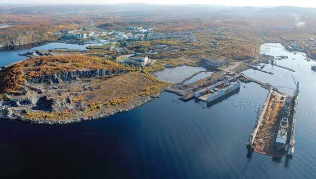 Сухой док для "Адмирала"