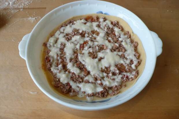 Лазанья Болоньезе с соусом Бешамель еда, лазанья, своими руками