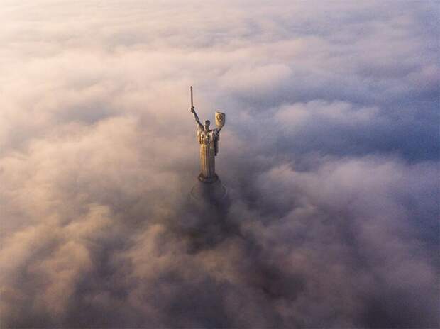 Выбор зрителей, "Памятники Киева" конкурс, красиво, лучшие, съемка дроном, уникальные виды, фотографии