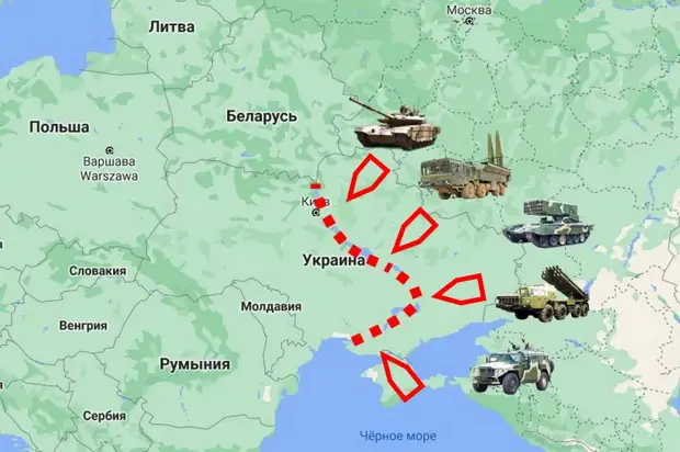 На Украине истерика: Россия расширила фронт до 2 тысяч километров