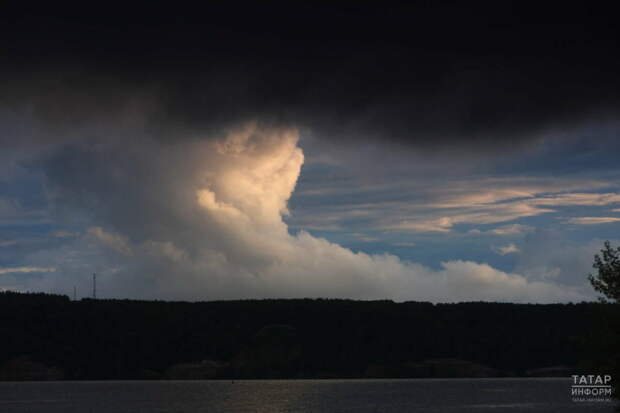 Татарстанда циклоннар тәэсирендә тотрыксыз һәм яңгырлы һава торышы саклана
