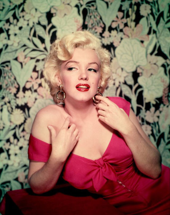 Мэрилин в красном. Фото: Nickolas Muray.