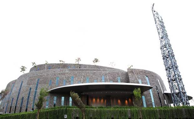 11. Католическая храм Стелла Марис в Джакарте, Индонезия World Architecture Festival необычные храмы, факты