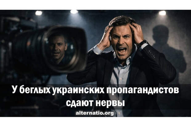 У беглых украинских пропагандистов сдают нервы