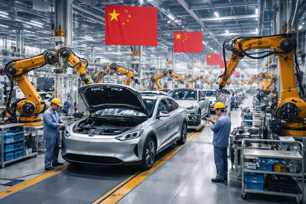 2 километра в секунду: Пока мир считает баррели, китайские электрокары захватывают мир