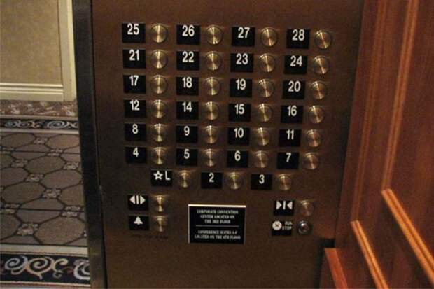 80% американских отелей пропускают 13-й этаж