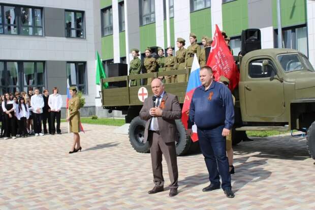 Торжественное мероприятие в Яблоновском к 81-й годовщине Победы