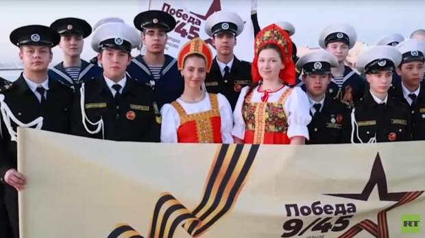 В китайском Даляне прошли памятные акции движения «Победа 9/45»