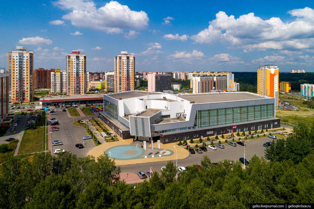 Томск с высоты — сибирский город студентов