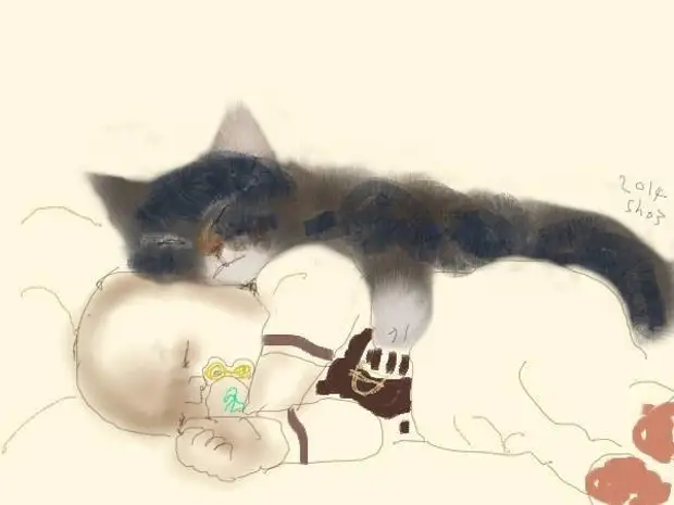 Rule 34 cat nap. Спящие котики арт. Арты спящие коты. Сон кот арт.