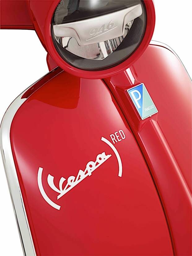 Новогодние аксессуары Vespa Red и Aprilia