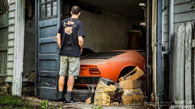 Lamborghini Miura - семейная реликвия провела 28 лет в сарае Miura, lamborghini, находка, олдтаймер