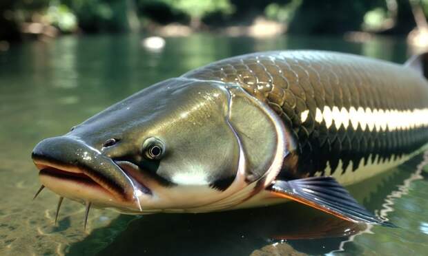 Гигантская рыба арапаима угрожает рекам Бразилии