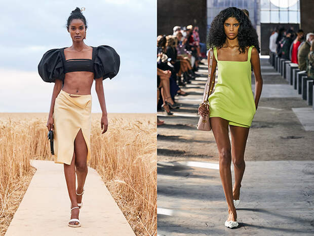 VALENTINO И JACQUEMUS ВЕСНА-ЛЕТО 2021