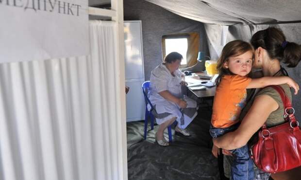 Число украинских беженцев в Ростовской области превысило 40 тысяч Число украинских беженцев в Ростовской области превысило 40 тысяч