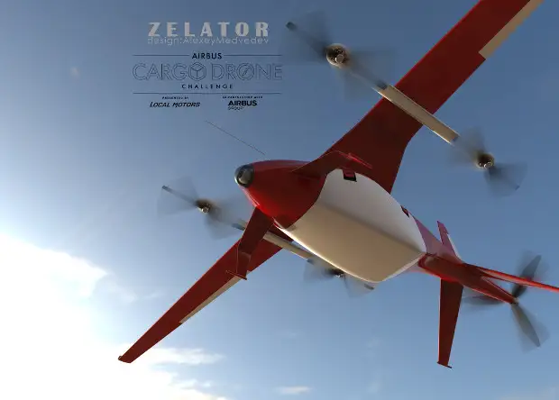 Россиянин победил в конкурсе концептов беспилотников Airbus