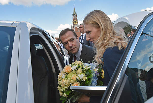 Дмитрий Медведев и Светлана Ромашина