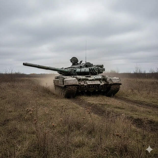 ВСУ выкатили на поле боя советский музейный танк "Кедр" 1970 года