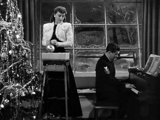 Кадр из фильма «Рождество в Коннектикуте»