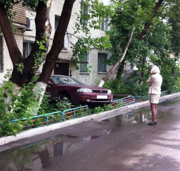 Место для парковки. Место для парковки.