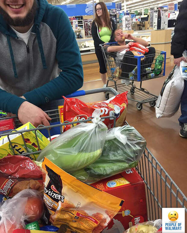 Экстравагантные покупатели Walmart walmart, люди, магазин, мода, одежда