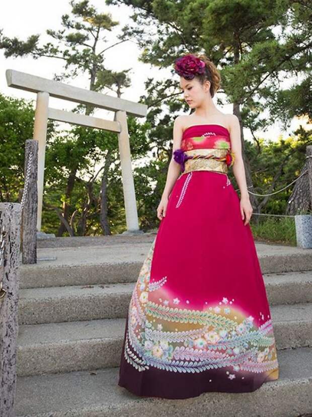 Kimonos Wedding Dress