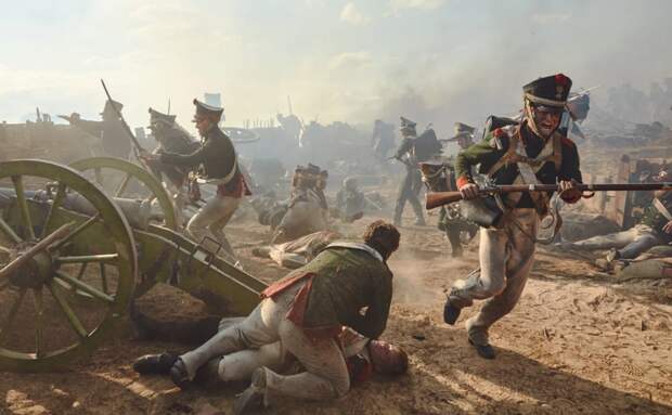 Кадр из сериала "Война и Мир" 2016г.