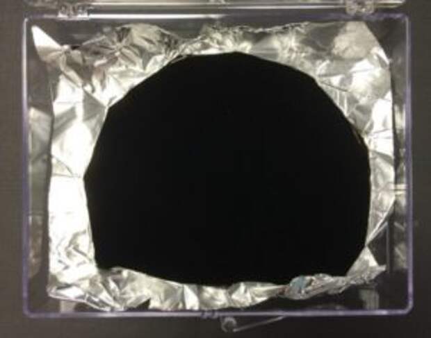 Ученые создали субстанцию «Vantablack» — самое черное вещество на планете