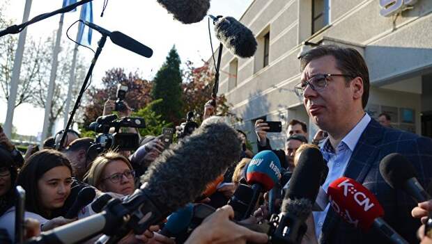 Президент Сербии Александр Вучич. Архивное фото Президент Сербии Александр Вучич. Архивное фото