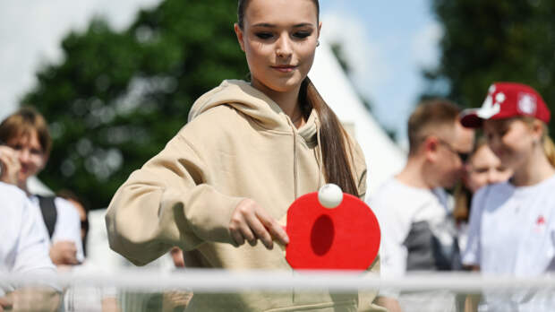 В Москве пройдет фестиваль настольного тенниса «Народные игры»