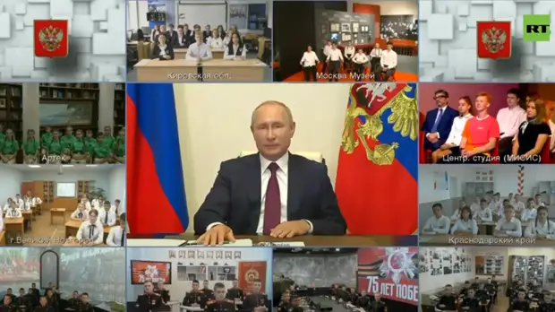 «Кому-то захотелось поменять миропорядок, возникший после Второй мировой войны»: Путин о переписывании истории