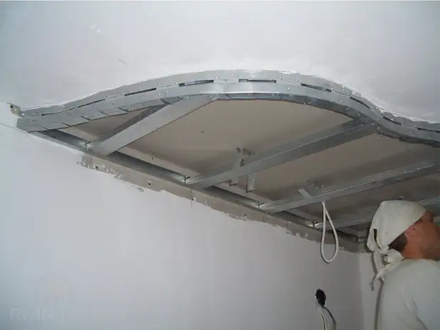 Двухуровневые потолки из гипсокартона: выбор материалов, монтаж