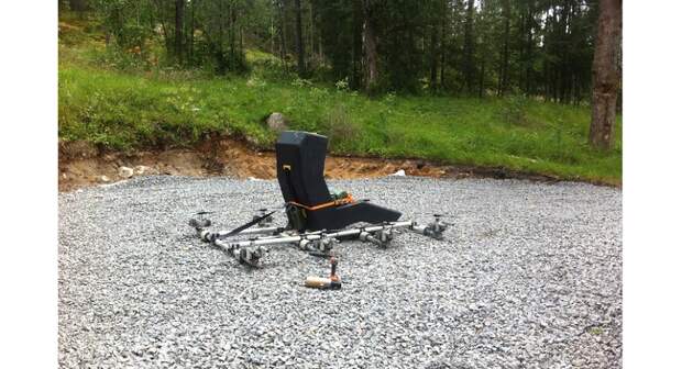 Инженер из Швеции создал летающее кресло