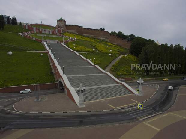 Состояние Чкаловской лестницы будут ежедневно проверять в Нижнем Новгороде