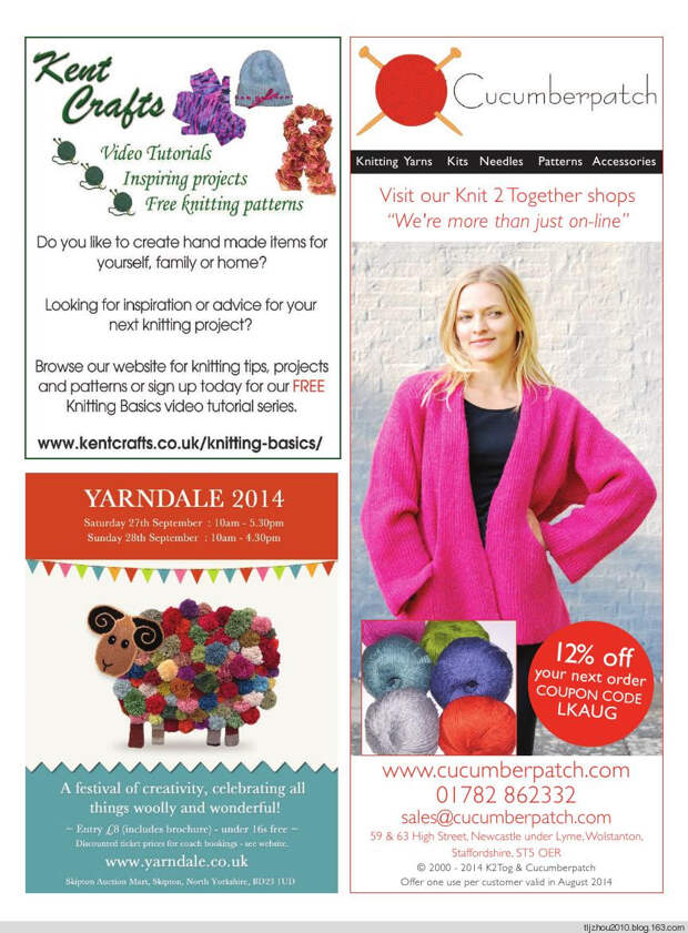 Lets Knit Issue 83 2014 - 紫苏 - 紫苏的博客 Lets Knit Issue 83 2014 - 紫苏 - 紫苏的博客