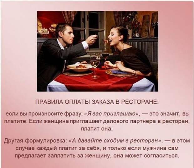 Правила этикета (16 фото)